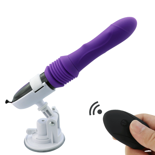 Sex Toy - Female Masturbator - Thrusting Sex Machine - Hand-Free Automatic Penis